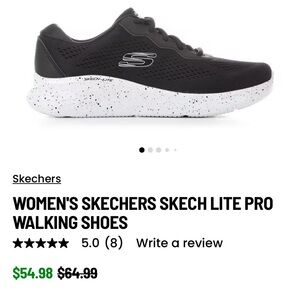 Skechers Women's Black Walking Shoes